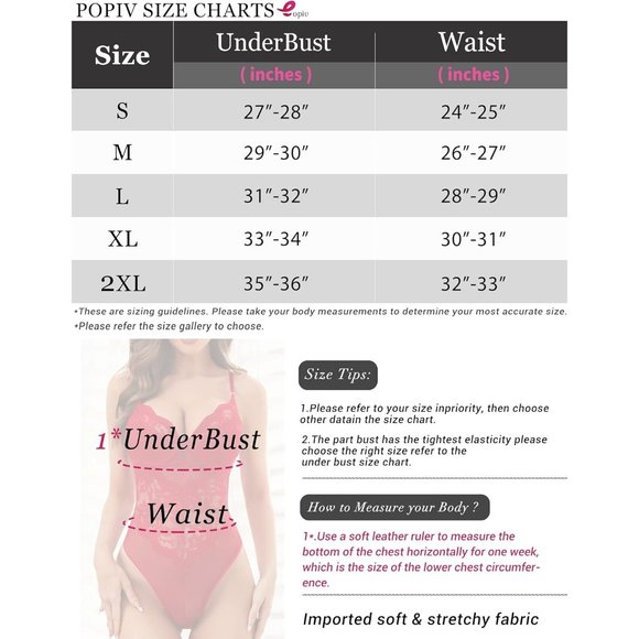 Women Wine Underwire Teddy Lingerie Cami Bustier Tank Top - Picture 6 of 6